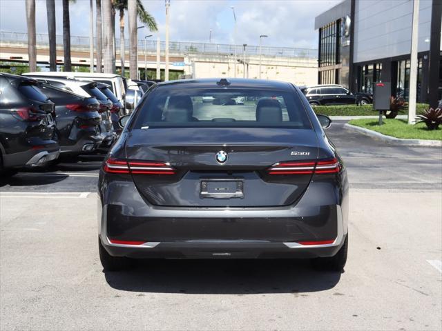 used 2025 BMW 530 car, priced at $49,990