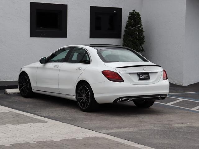 used 2021 Mercedes-Benz C-Class car, priced at $32,690