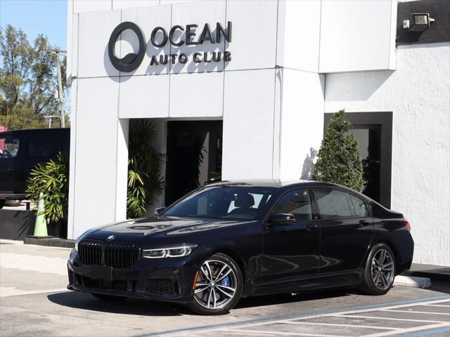 used 2022 BMW 750 car, priced at $55,880