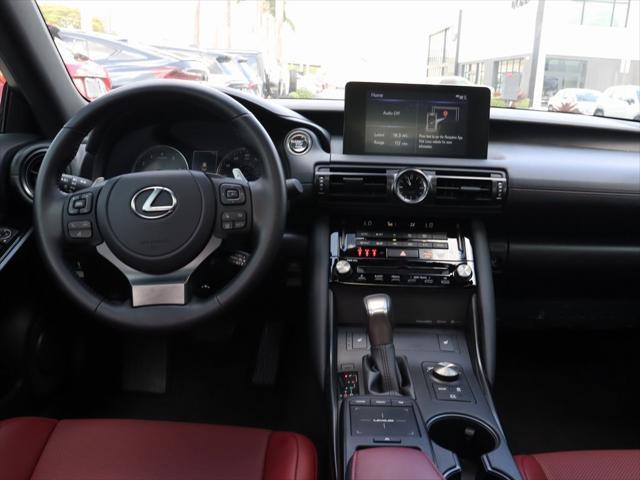 used 2024 Lexus IS 350 car, priced at $44,900