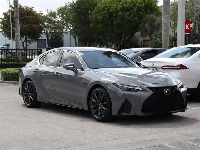 used 2024 Lexus IS 350 car, priced at $44,900
