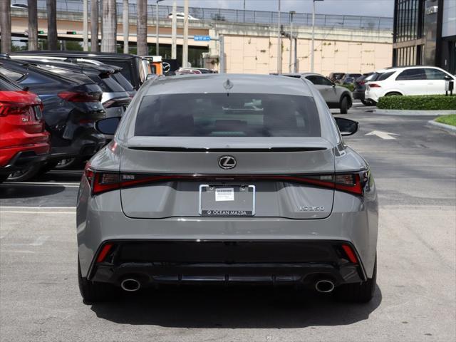 used 2024 Lexus IS 350 car, priced at $44,900