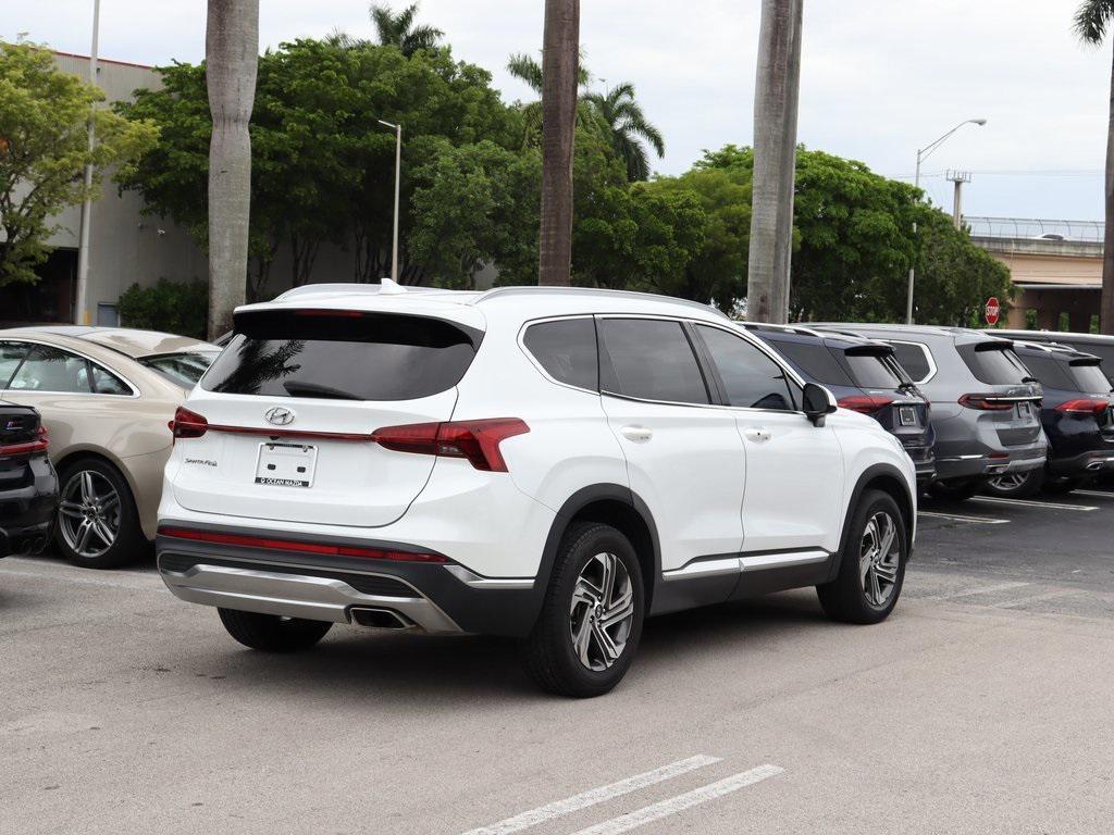 used 2021 Hyundai Santa Fe car, priced at $19,788