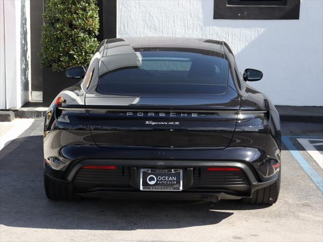 used 2022 Porsche Taycan car, priced at $82,390