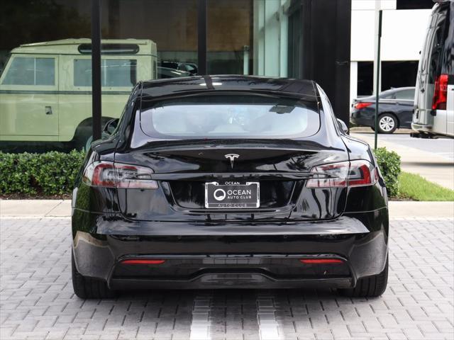 used 2021 Tesla Model S car, priced at $51,990