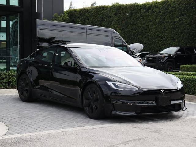 used 2021 Tesla Model S car, priced at $51,990