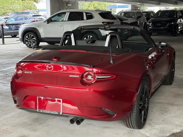 new 2025 Mazda MX-5 Miata car, priced at $35,030