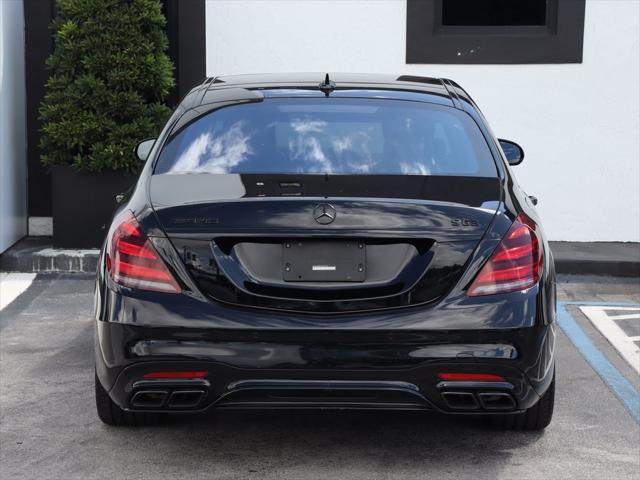 used 2020 Mercedes-Benz AMG S 63 car, priced at $86,190