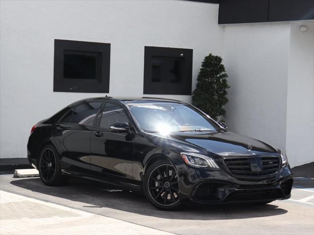 used 2020 Mercedes-Benz AMG S 63 car, priced at $86,190