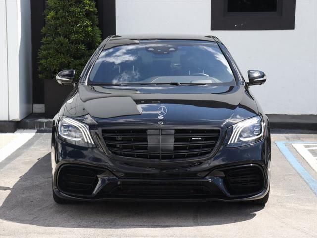 used 2020 Mercedes-Benz AMG S 63 car, priced at $86,190