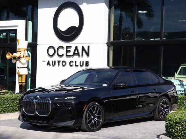 used 2023 BMW 760 car, priced at $77,890