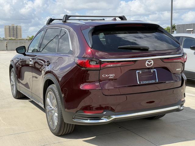 new 2025 Mazda CX-90 car, priced at $51,375