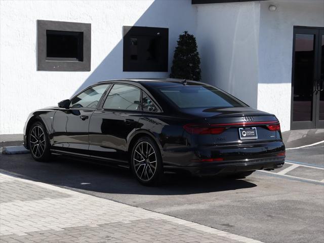 used 2021 Audi A8 car, priced at $49,990