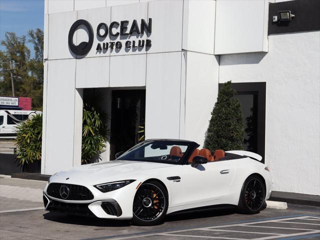 used 2022 Mercedes-Benz AMG SL 63 car, priced at $119,990