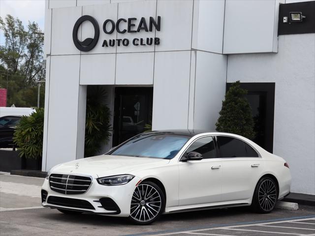 used 2021 Mercedes-Benz S-Class car, priced at $77,790