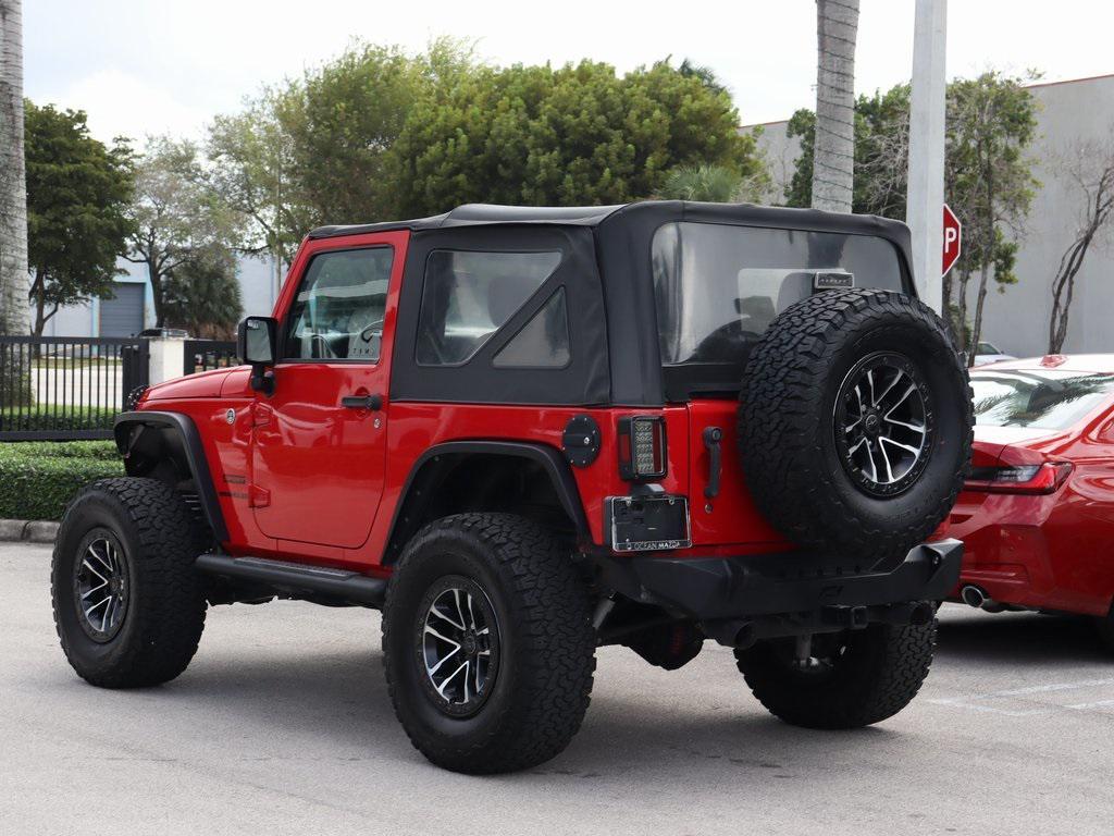 used 2016 Jeep Wrangler car, priced at $17,990
