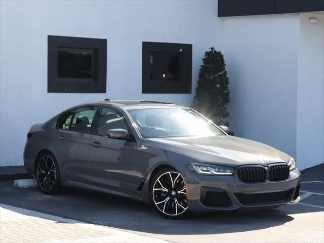 used 2021 BMW M550 car, priced at $49,990