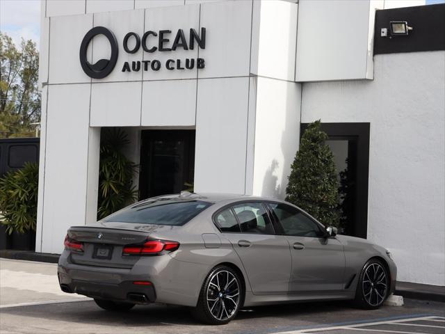 used 2021 BMW M550 car, priced at $49,990