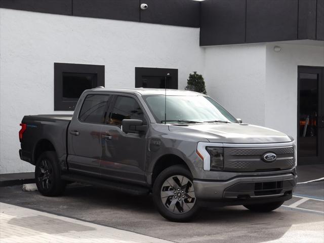 used 2023 Ford F-150 Lightning car, priced at $43,990