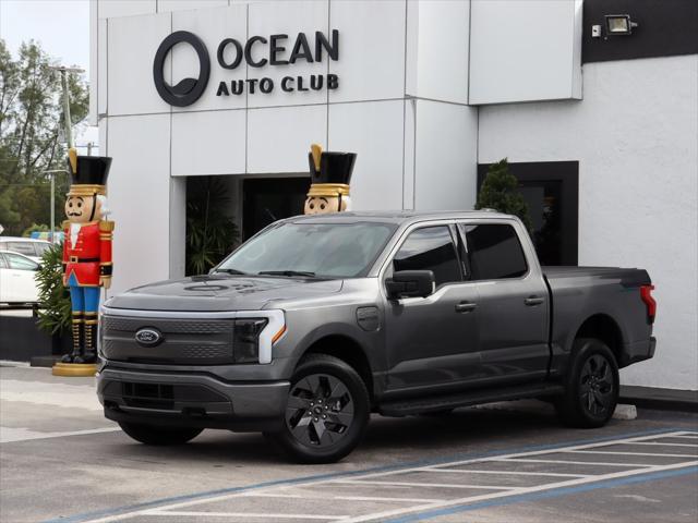 used 2023 Ford F-150 Lightning car, priced at $43,990