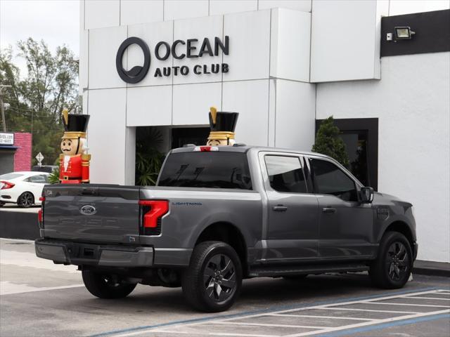 used 2023 Ford F-150 Lightning car, priced at $43,990