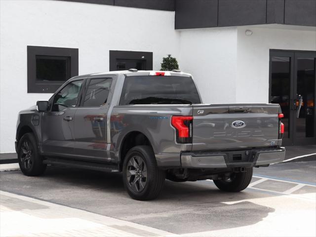 used 2023 Ford F-150 Lightning car, priced at $43,990