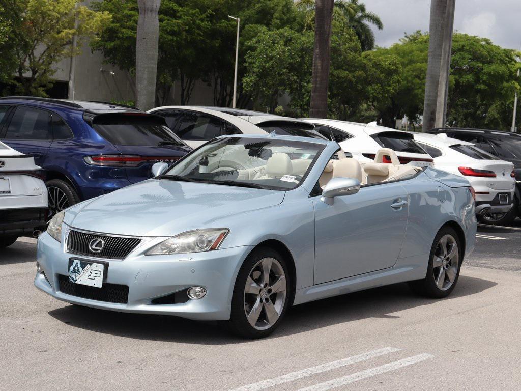 used 2010 Lexus IS 250C car, priced at $12,900