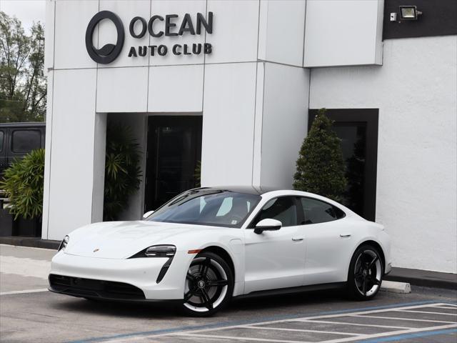 used 2024 Porsche Taycan car, priced at $87,690