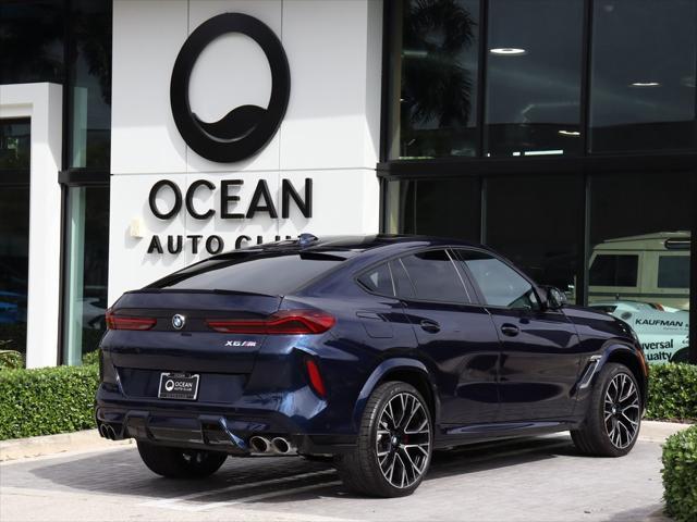 used 2022 BMW X6 M car, priced at $89,850