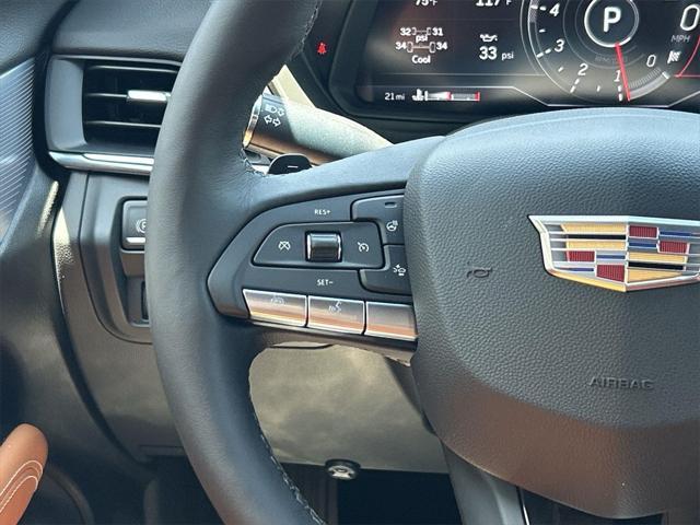 new 2025 Cadillac CT4 car, priced at $47,540