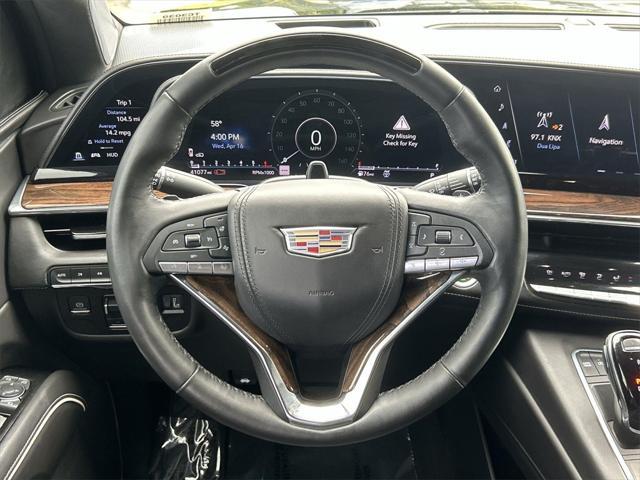 used 2021 Cadillac Escalade ESV car, priced at $74,469