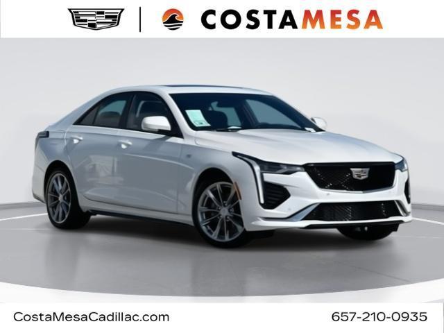 new 2025 Cadillac CT4 car, priced at $46,437