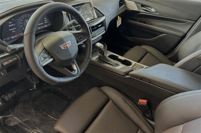 new 2025 Cadillac CT4 car, priced at $46,437