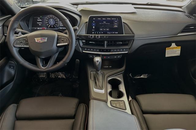 new 2025 Cadillac CT4 car, priced at $46,437