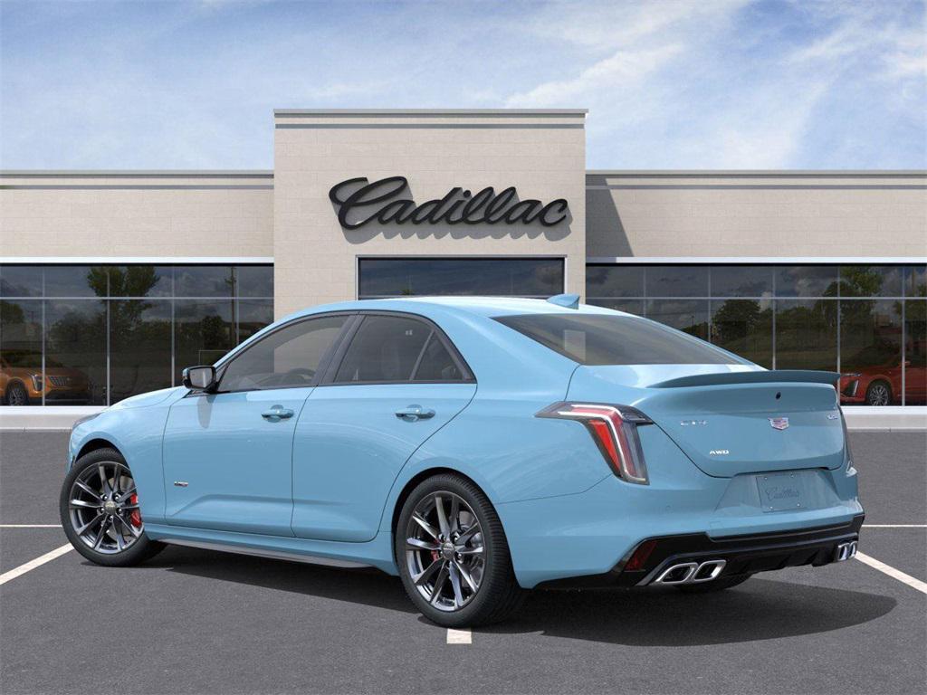 new 2026 Cadillac CT4-V car, priced at $60,265