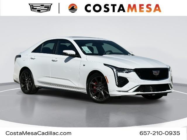 new 2025 Cadillac CT4 car, priced at $49,986