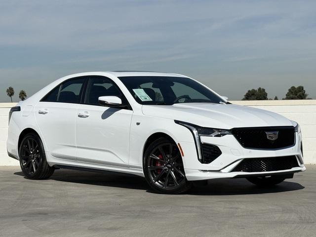 new 2025 Cadillac CT4 car, priced at $53,240