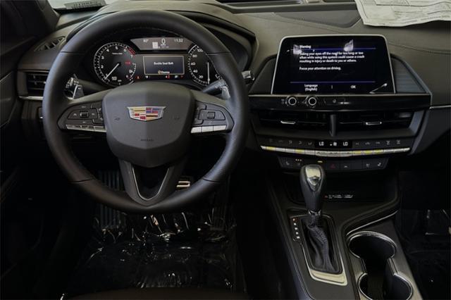 new 2025 Cadillac CT4 car, priced at $50,465
