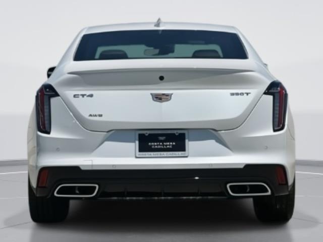 new 2025 Cadillac CT4 car, priced at $50,465