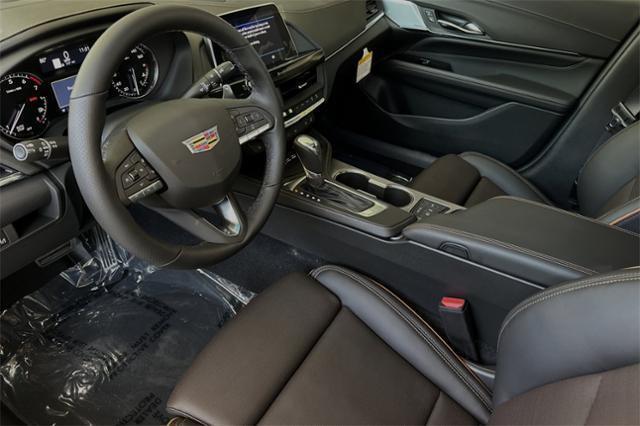 new 2025 Cadillac CT4 car, priced at $50,465