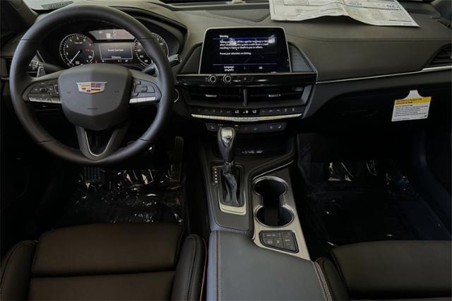 new 2025 Cadillac CT4 car, priced at $50,465