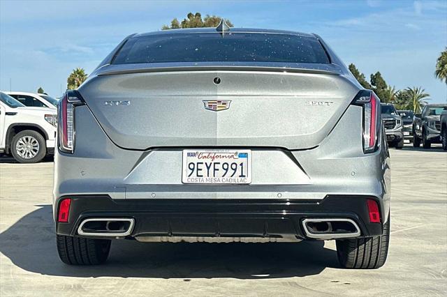 used 2023 Cadillac CT4 car, priced at $33,590