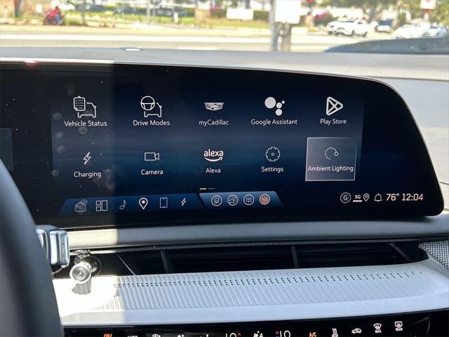 new 2025 Cadillac OPTIQ car, priced at $56,215