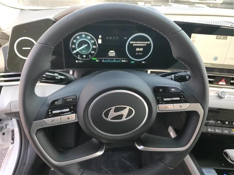 new 2024 Hyundai Elantra HEV car, priced at $30,932