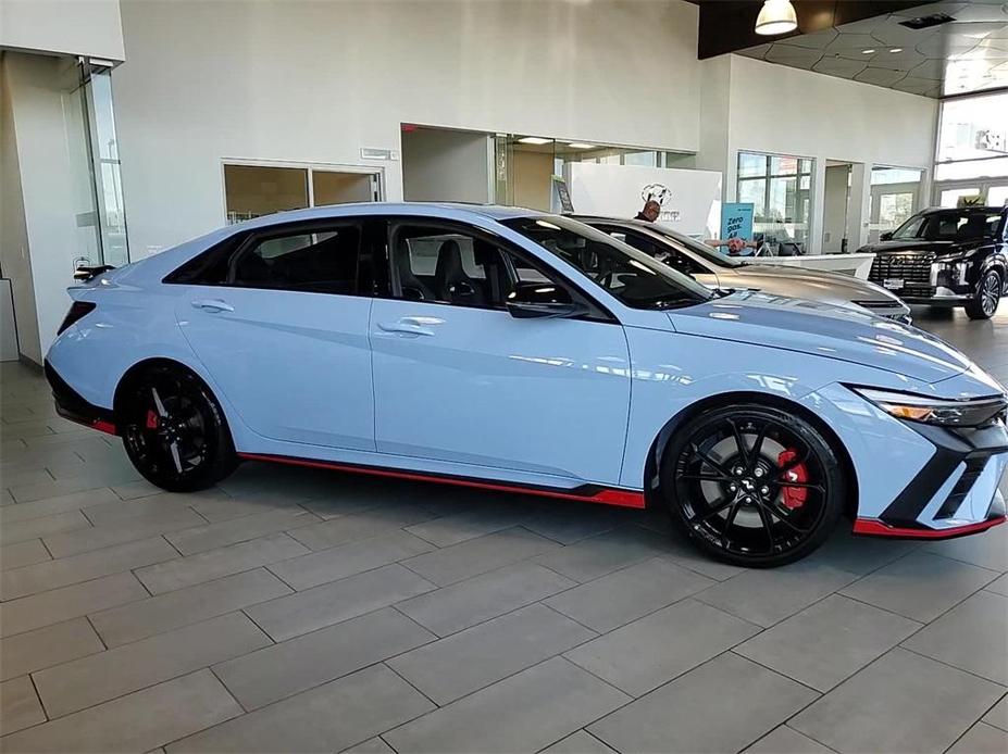 new 2025 Hyundai Elantra N car, priced at $37,305