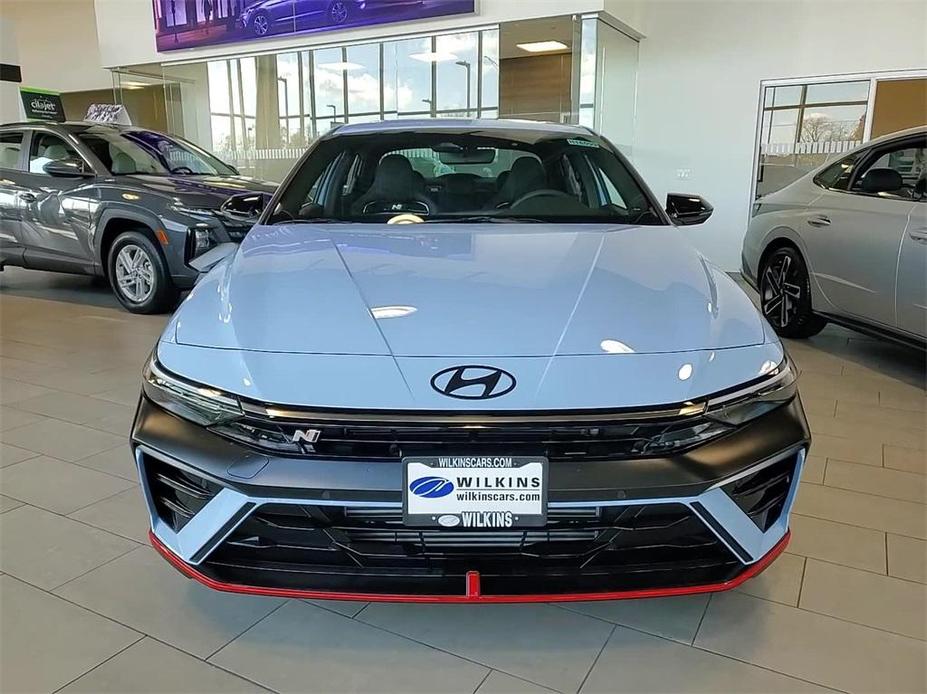 new 2025 Hyundai Elantra N car, priced at $37,305