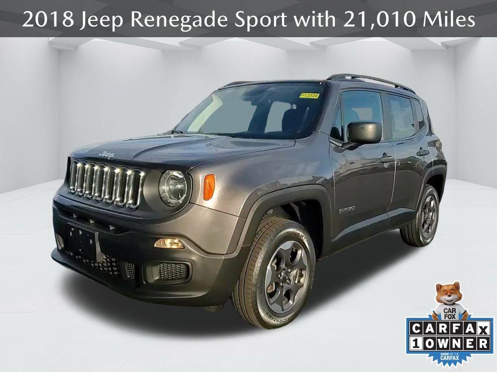 used 2018 Jeep Renegade car, priced at $16,500