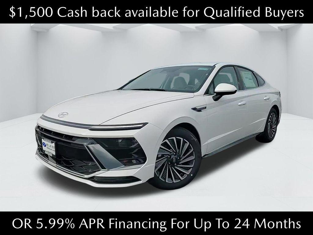 new 2025 Hyundai Sonata Hybrid car, priced at $31,373