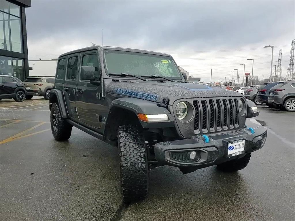 used 2021 Jeep Wrangler Unlimited 4xe car, priced at $32,500