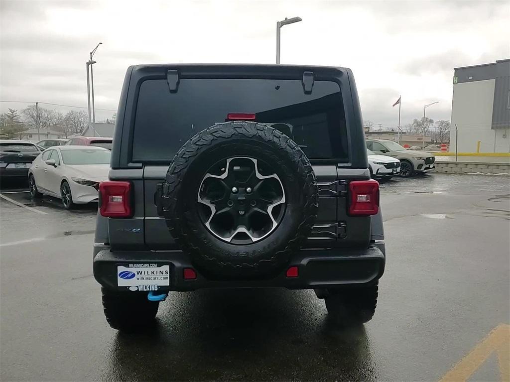 used 2021 Jeep Wrangler Unlimited 4xe car, priced at $33,900